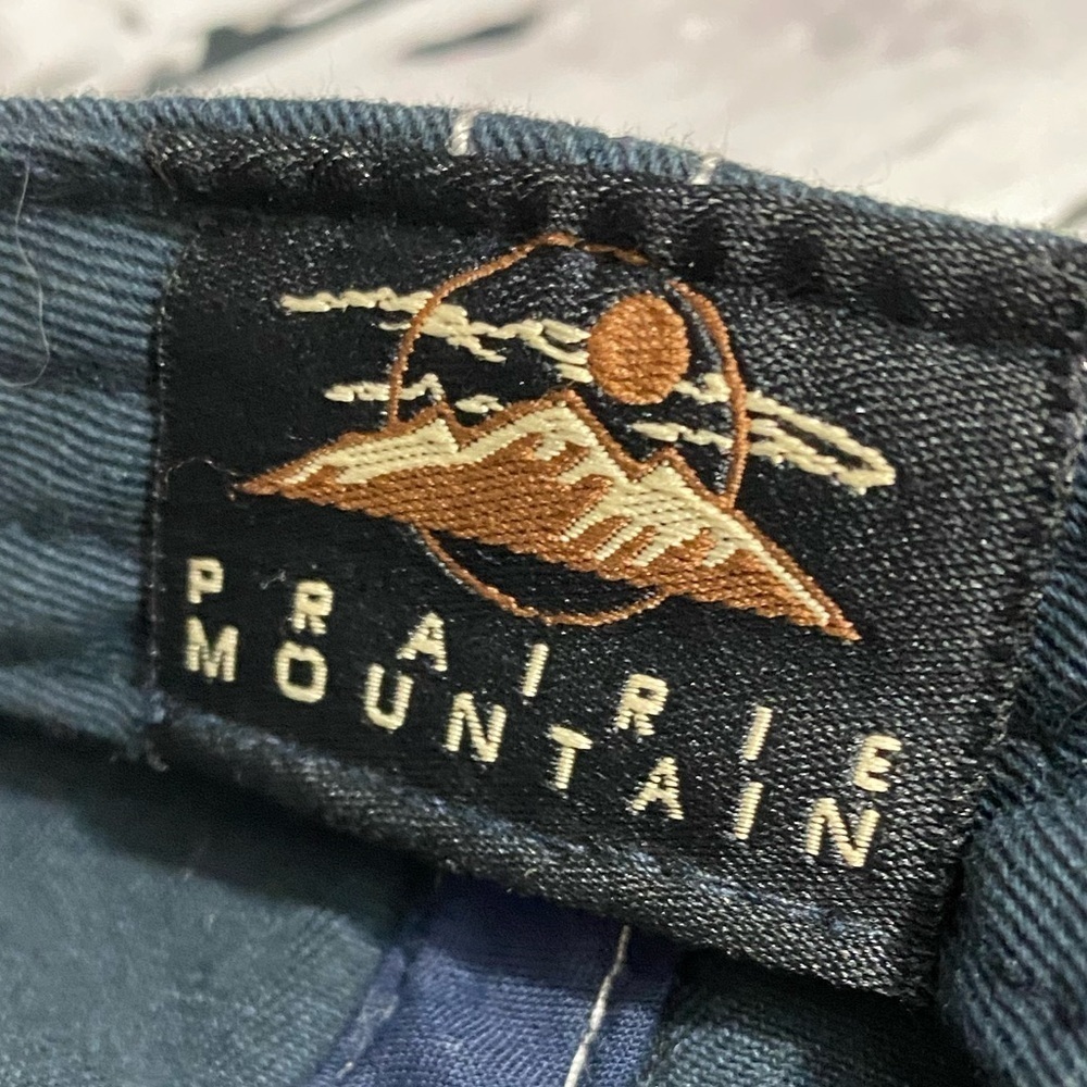Prairie Mountain Last Frontier Alaska 1959 Grayish Blue Baseball Cap - Picture 4 of 8